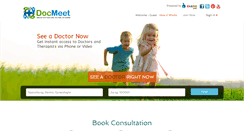 Desktop Screenshot of docmeet.com